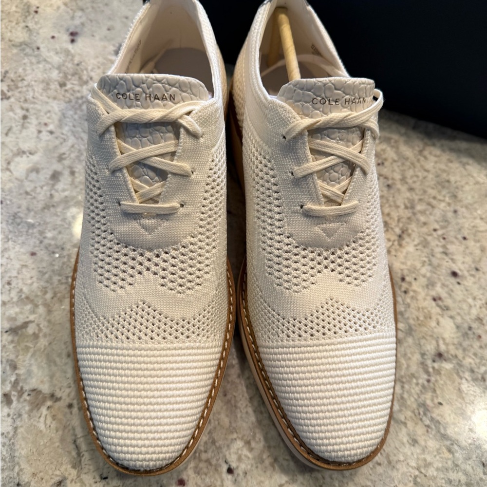 Cole Haan Women's Cream Knit ØriginalGrand
Stitchlite™ Platform
Oxfords